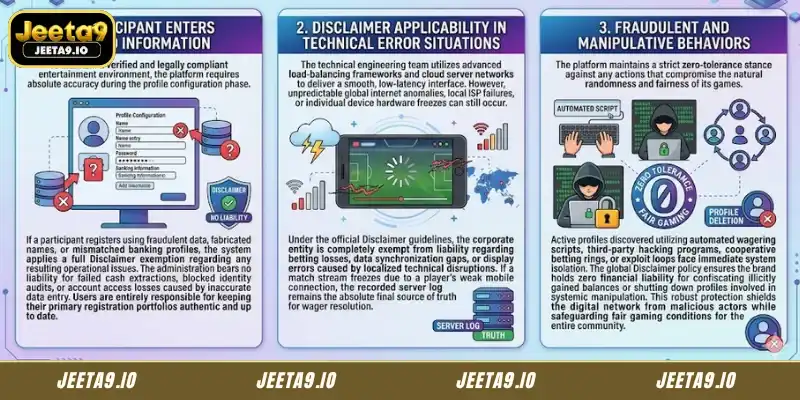 3 Major Cases Covered by Jeeta9 Disclaimer Exemptions
