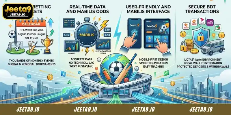 Advantages of playing BTi Sports Jeeta9 online