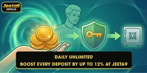 Daily Unlimited - Boost Every Deposit by up to 12% at Jeeta9