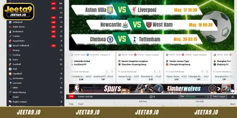 Exciting games at Saba Sports Jeeta9
