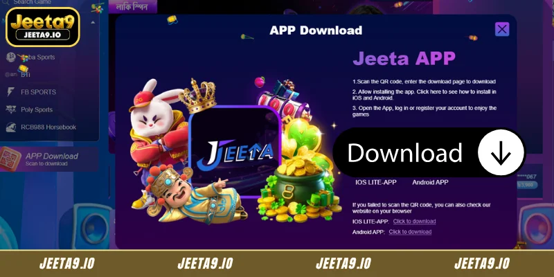 Guide to Downloading and Installing the Jeeta9 App