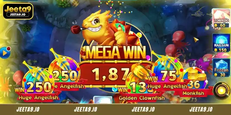 Mega Fishing Boss System and Reward Levels