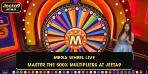 Mega Wheel Live - Master the 500x Multipliers at Jeeta9