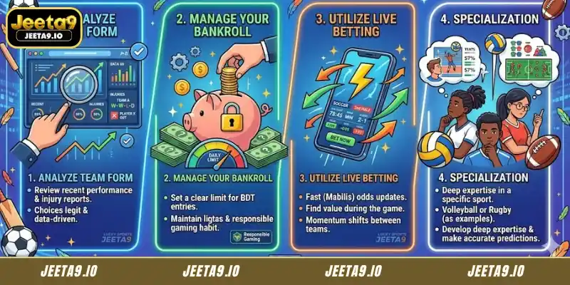 Tips for winning big at Lucky Sports Jeeta9