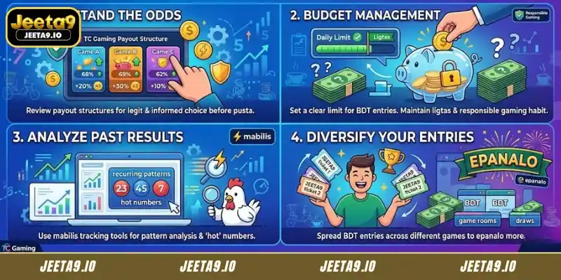 Tips for winning big in TC Gaming Jeeta9 lottery